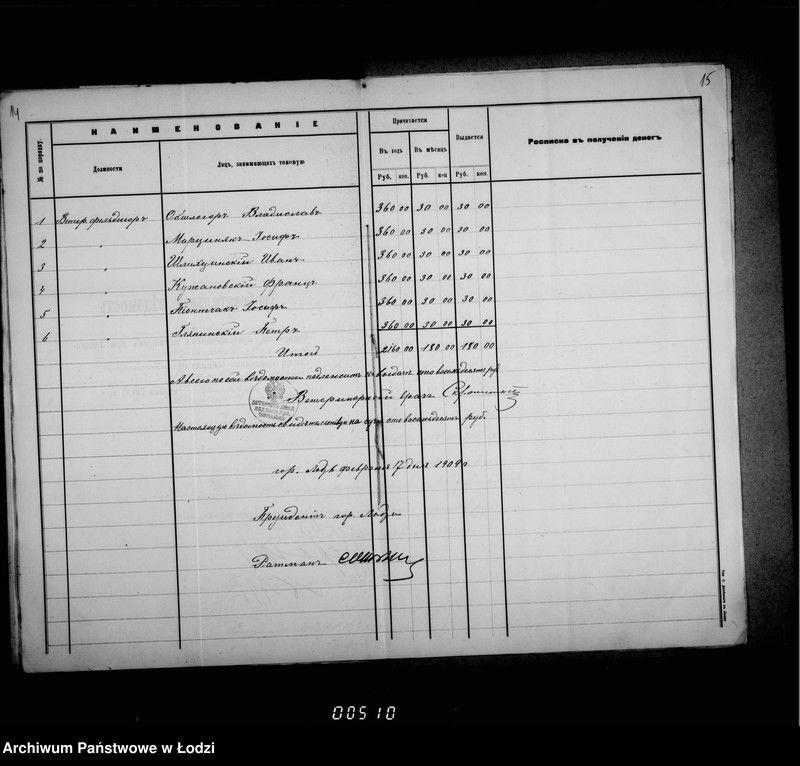 Obraz 16 z jednostki "O zameščenji dolžnostej v gorodskoj skotobojne i uplate voznagraždenija služaščim"
