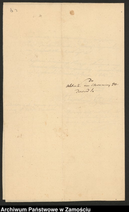 Obraz 8 z jednostki "Alegaty do ksiąg urodzeń, małżeństw i zgonów z lat 1843 – 1844"