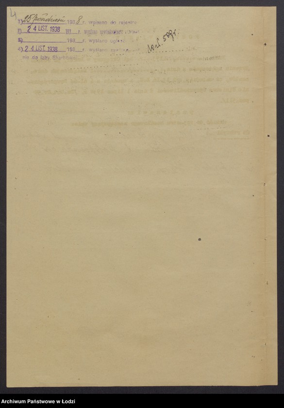 Obraz 6 z jednostki "Hersz Mordka Tyszberowicz- przemysł włókienniczy"