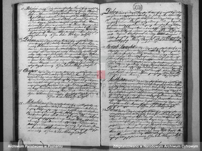 Obraz 9 z jednostki "Księga urodzeń, małżeństw i zgonów"
