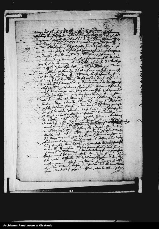 image.from.unit.number "Festsetzung den Grenze zwischen dem Gebiete von Brattiau und dem Amt Deutsch Eylau von 1544 an."