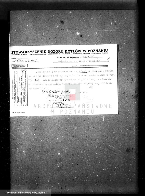 Obraz 6 z jednostki "Cukrownia Witaszyce nr fabr. kotła 735 nr woj. kotła 6105"