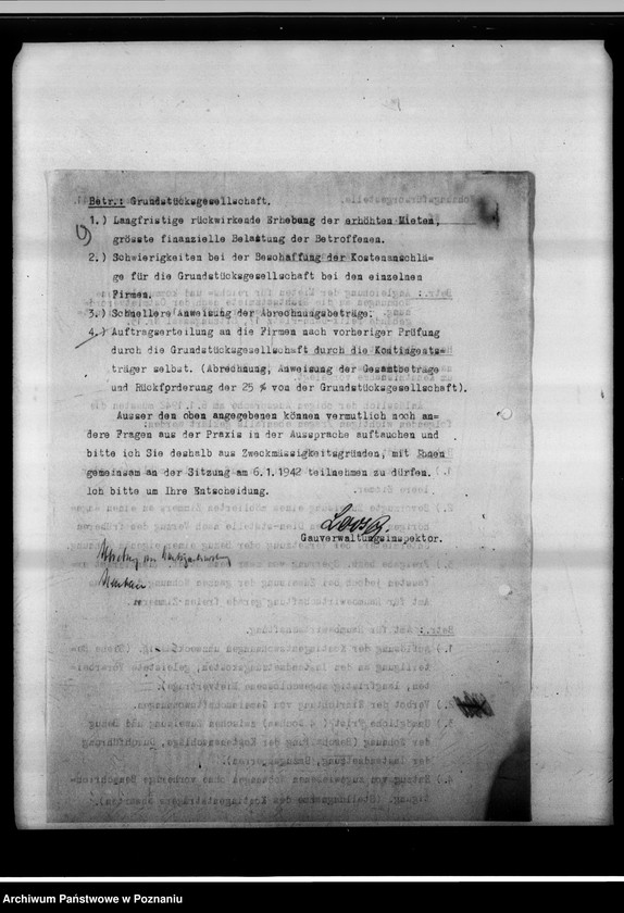 Obraz 13 z jednostki "Tagungen, Besprechungen in Wohnungsangelegenheiten."