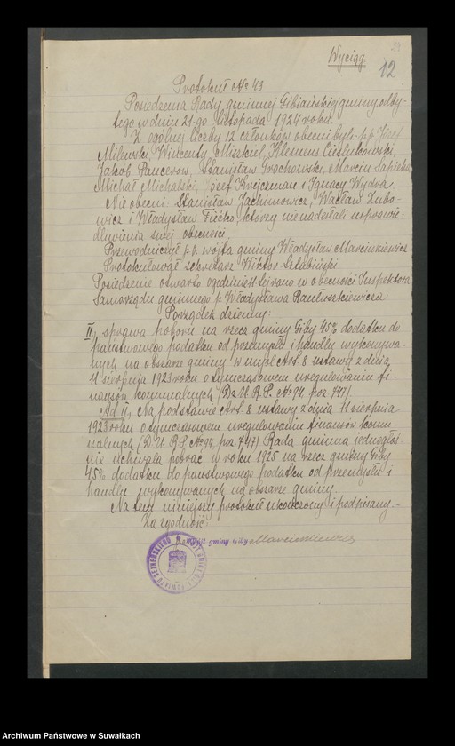 image.from.unit.number "Budżet na rok 1925 gminy Giby"