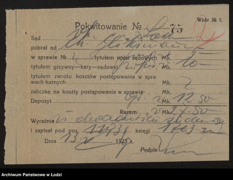 Obraz 4 z jednostki "Chaja Gliksman- sklep spożywczy i galanteryjny"