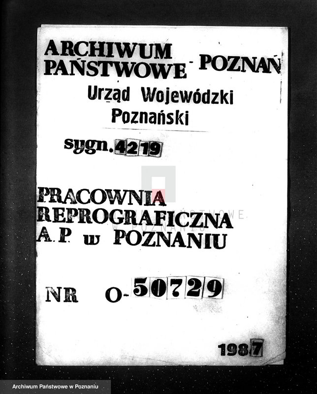 Obraz 1 z jednostki "Fabryka wyrobów drzewnych A. Koszewskiego i Spółka w Gostyniu nr woj. kotła 172"