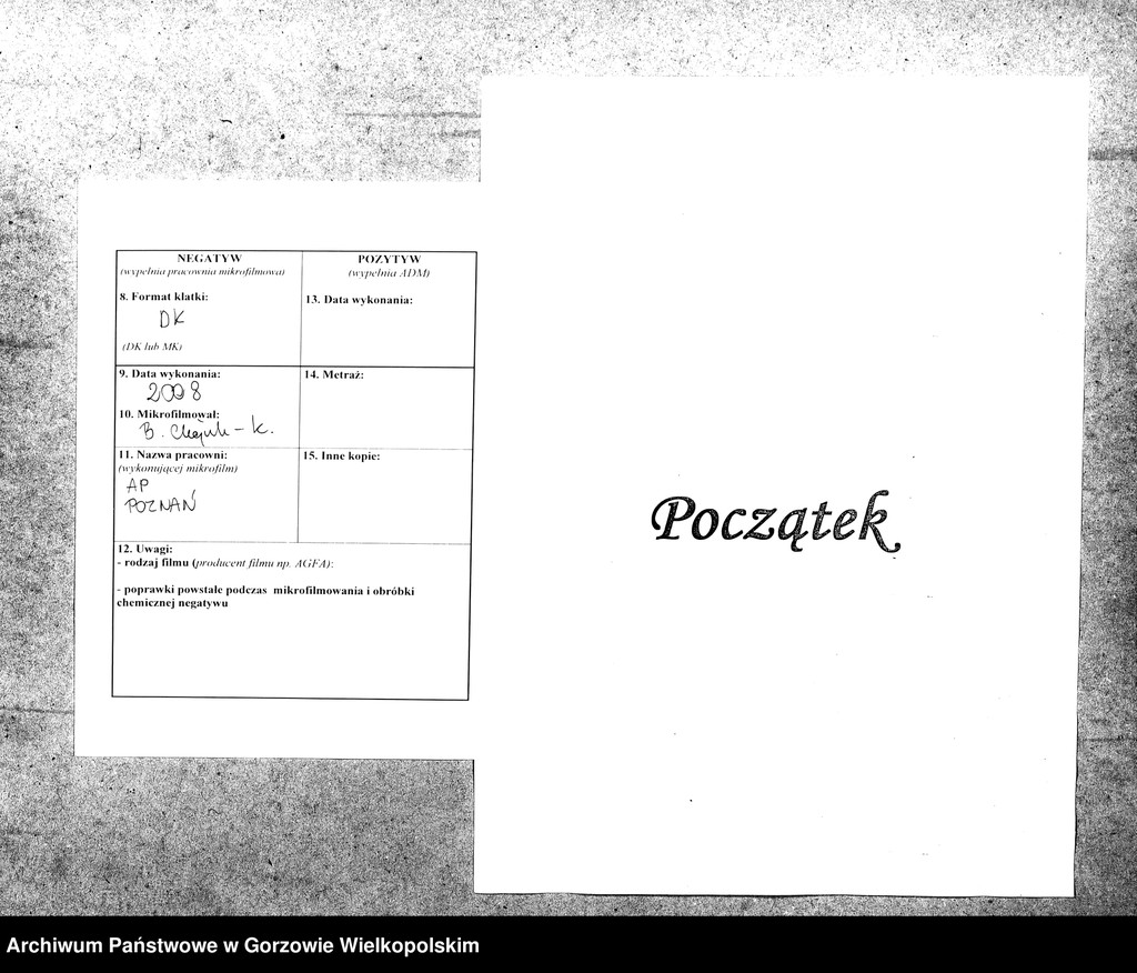 image.from.unit.number "Duplikate der Kirchenbücher von der Parochie Gralow : Gralow (Gralewo), Zantoch (Santok), Pollychen (Stare Polichno), Jahnsfelde (Janczewo)"