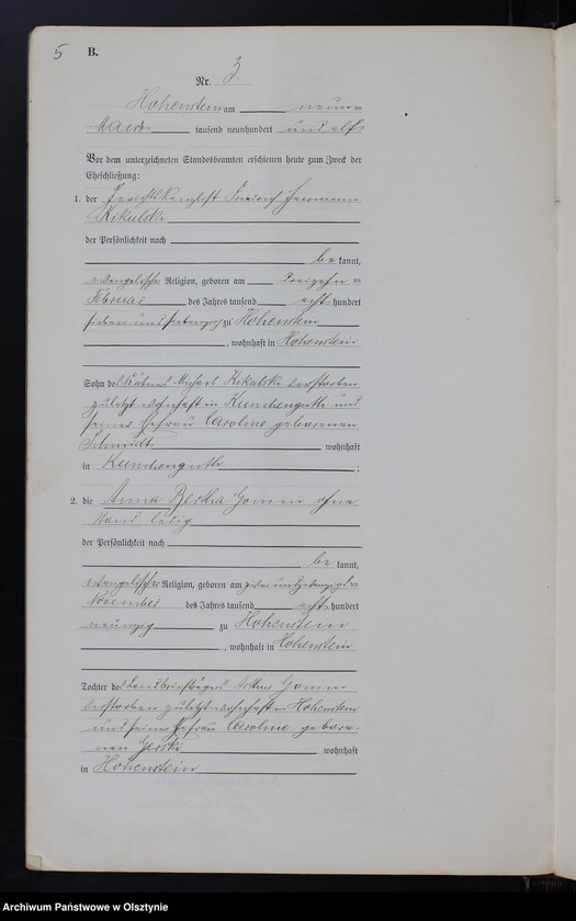 image.from.unit.number "Heirats-Neben-Register Nr 1 - 19"