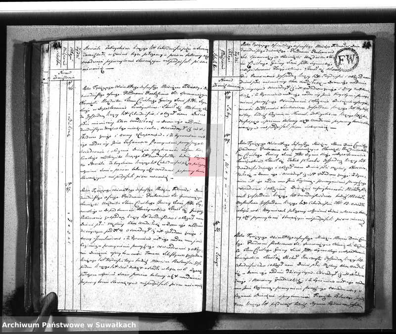 image.from.unit.number "Akta urzędnika stanu cywilnego parafij sereyskiey urodzonych od 1-go stycznia 1816 aż do ostatniego grudnia"