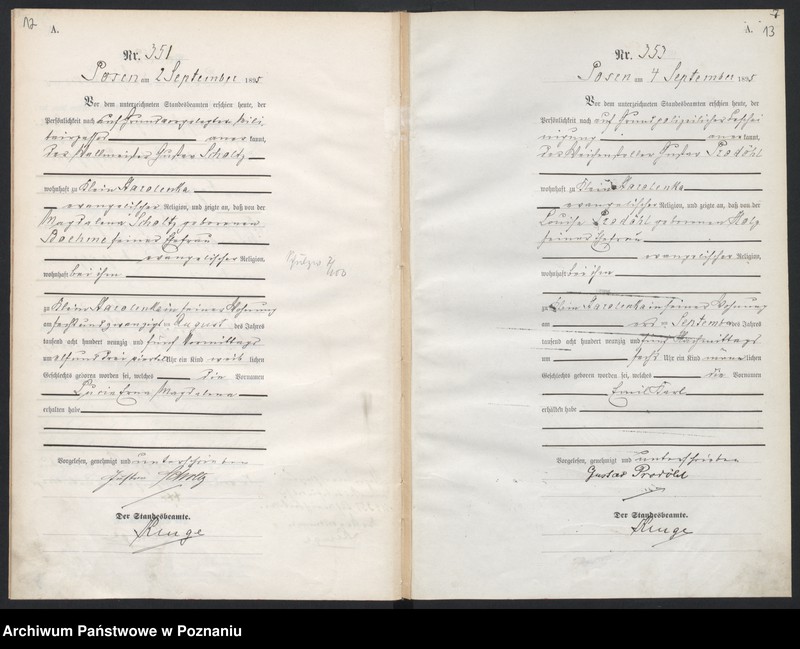 Obraz 9 z jednostki "Księga urodzeń t. II"