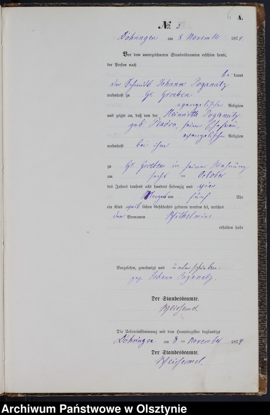 image.from.unit.number "Geburts-Neben-Register Nr 1 - 22"