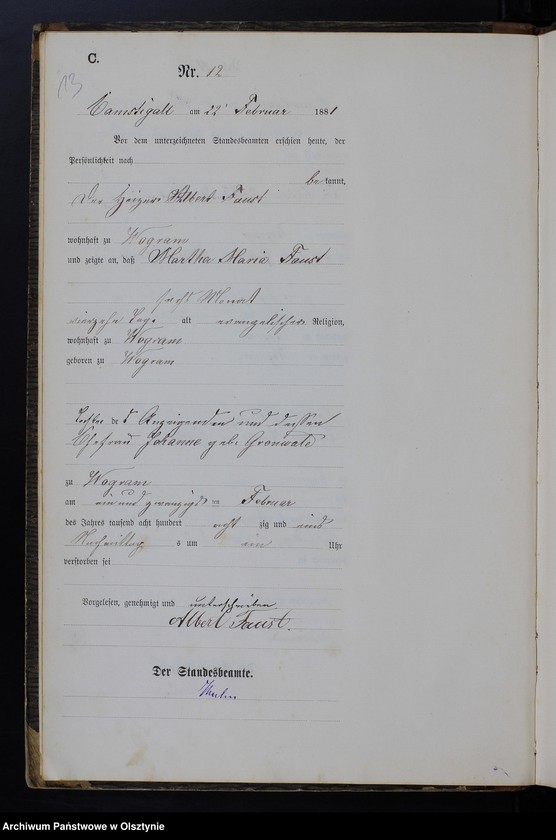 image.from.unit.number "Sterbe-Haupt-Register Nr 1 - 83"