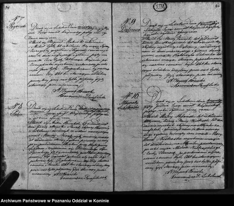 Obraz 20 z jednostki "Duplikat urodzonych, zaślubionych, zmarłych"