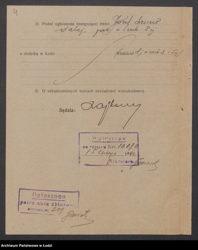 Obraz 6 z jednostki "Józef Lesner – sprzedaż pieczywa"