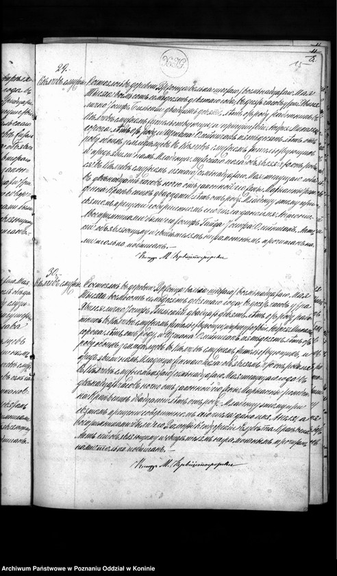 Obraz 17 z jednostki "Księga urodzeń, małżeństw, zgonów"