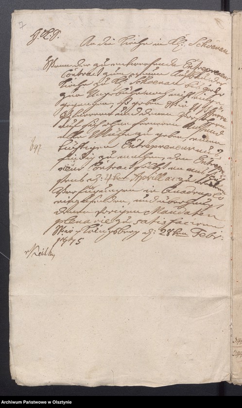 image.from.unit.number "Bauten und Reparatur betreffend . (Verfügungen, Anweisungen usw. Justitz Collegium)"