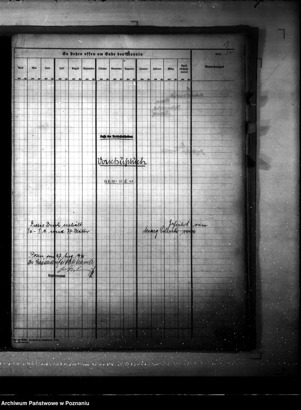 Obraz 6 z jednostki "Kasse des Reichsstatthalters- Vorschussbuch"