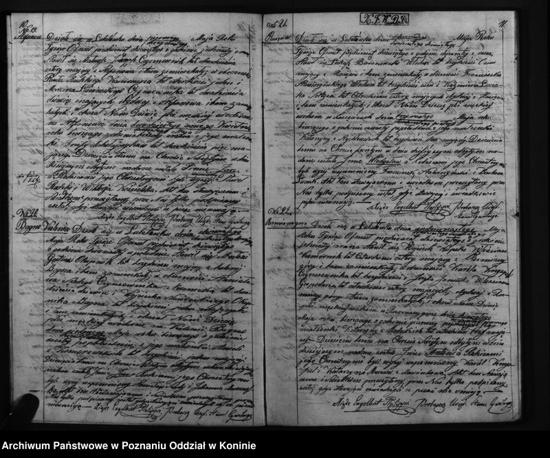 Obraz 8 z jednostki "Duplikat urodzonych, zaślubionych i zmarłych"