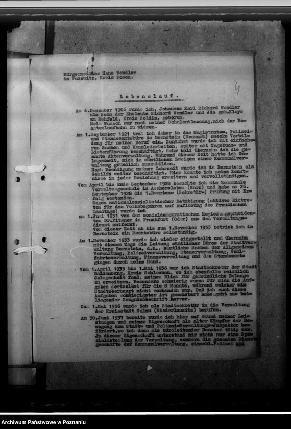 Obraz 8 z jednostki "Wendler, Hans - komisarz obwodowy"