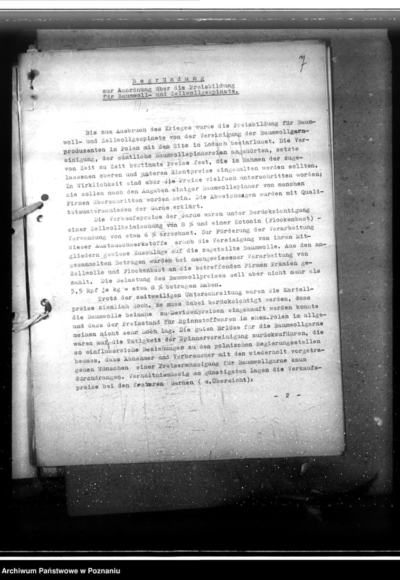 Obraz 11 z jednostki "Baumwell- und Zeollwollgespinnste. Preisbildung"