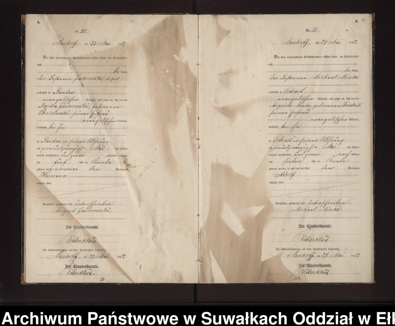 image.from.unit.number "Geburts-Neben-Register des Preussischen Standes-Amtes Neuhoff Kreis Loetzen"