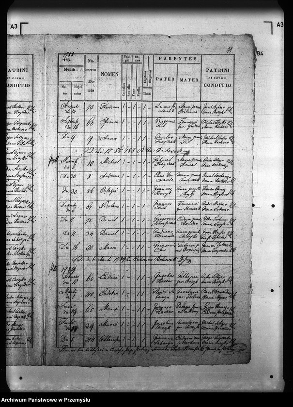 Obraz 15 z jednostki "[Kopie ksiąg metrykalnych parafii Polany Surowiczne z filią Wernejówka (dekanat Rymanów)]"