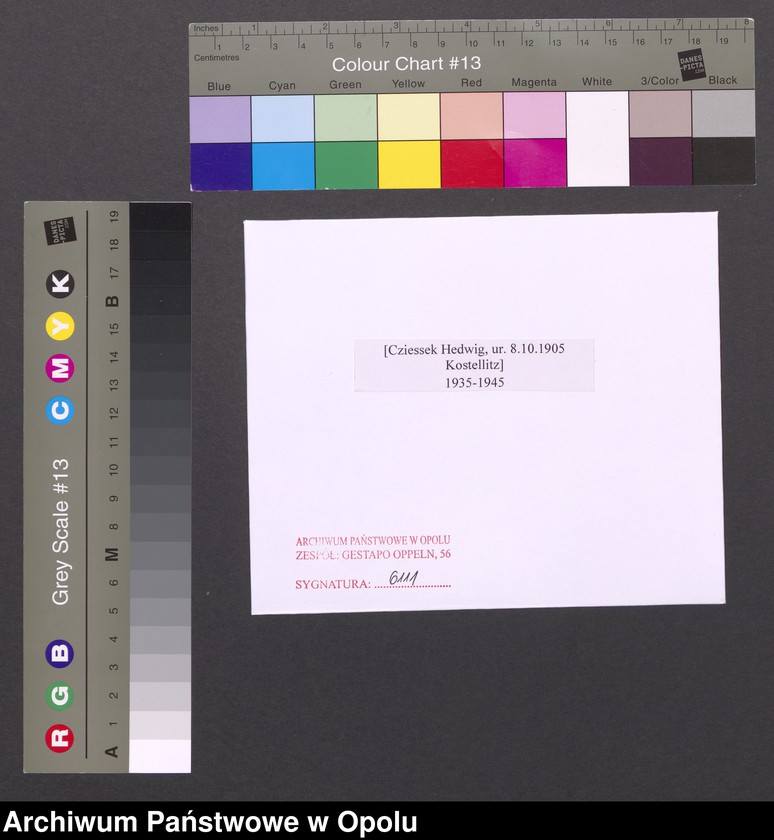 Obraz 2 z jednostki "[Cziessek Hedwig, ur. 8.10.1905 Kostellitz]"