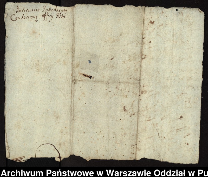 image.from.unit.number "Kwit Walentego Małowieskiego z odebrania, zgodnie z dekretem sądu gr. wyszogrodzkiego, od konwentu zbiegłego do Drwał chłopa Grzegorza z żoną, dziećmi i nieruchomościami"