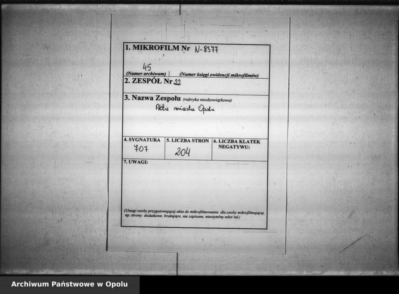 Obraz 2 z jednostki "Acta des Magistrats zu Oppeln betreffend die Verpachtung des Rathhaussaales"
