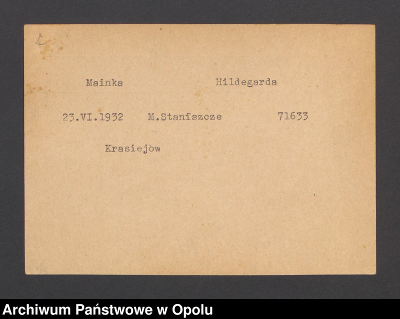 Obraz 4 z jednostki "Bank Ludowy Cosel O/S Schr. v. u. A.Op.v. 26.10.37"