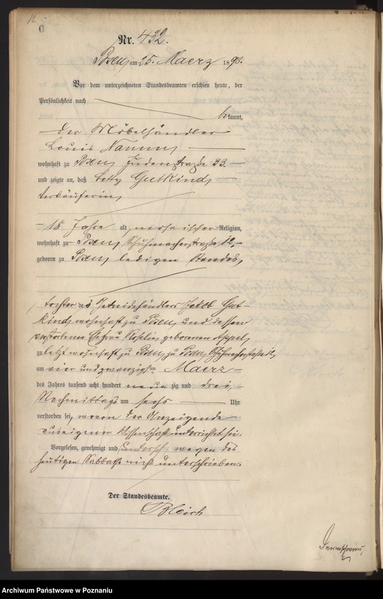 Obraz 15 z jednostki "Księga zgonów t. II"