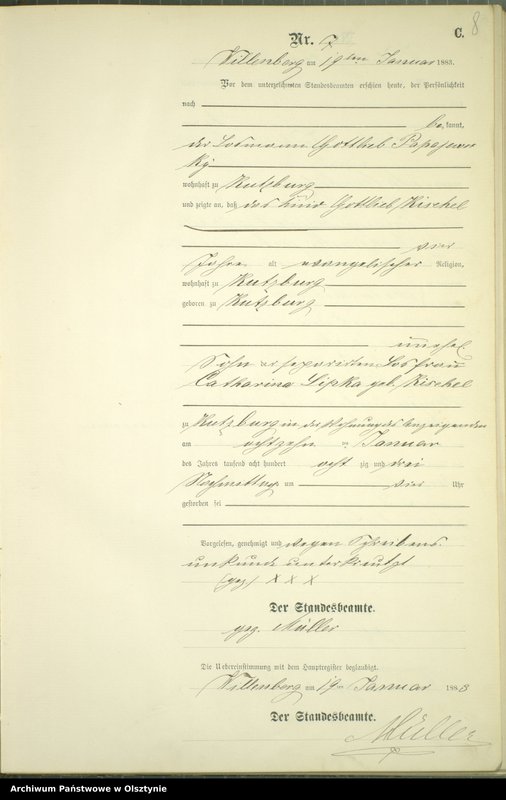 image.from.unit.number "Sterbe-Neben-Register Nr 1 - 161"
