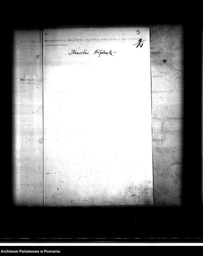 Obraz 8 z jednostki "Majątek Niegolewo powiatu nowotomyskiego wyłączenie z art. 4 i 5 ustawy o wykonaniu reformy rolnej - Stanisław Niegolewski"