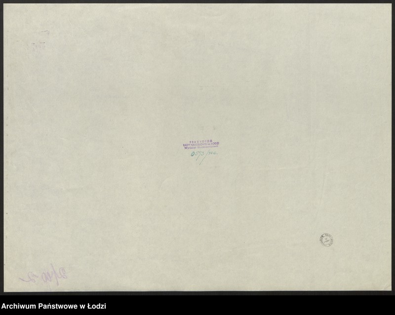 Obraz 3 z jednostki "Plan m. Łodzi 1:2000, odbitka. Sekcja NW102"