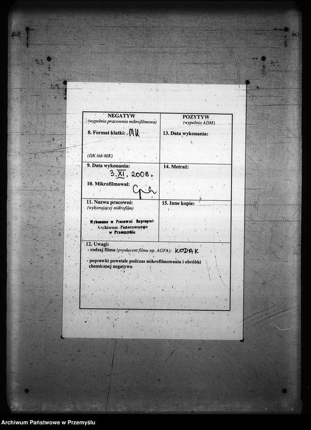 Obraz 3 z jednostki "[Kopie ksiąg metrykalnych parafii Polany Surowiczne z filią Wernejówka (dekanat Rymanów)]"