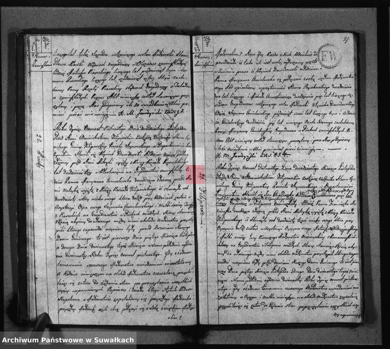 image.from.unit.number "Akta Zaślubionych Gminy Filipowskiey od 1-go Stycznia 1815 Roku"