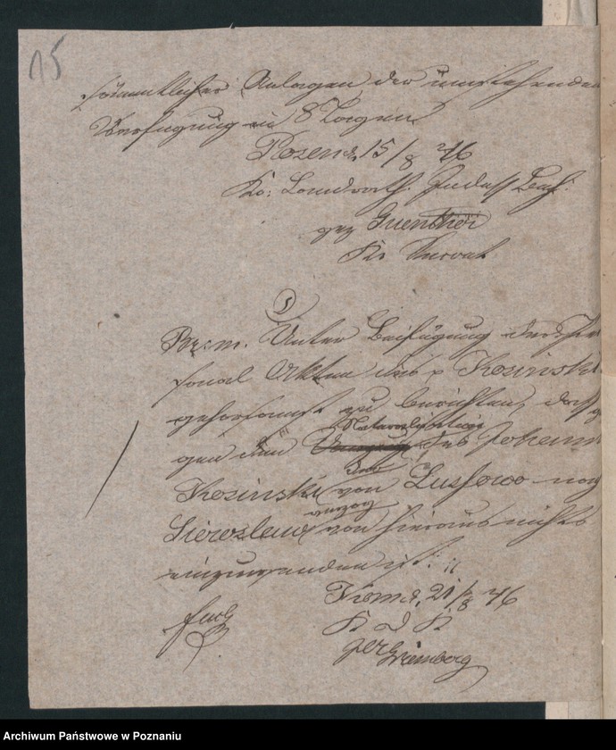 Obraz 20 z jednostki "A. betr. Johann Kosinski alias Grudowicz"