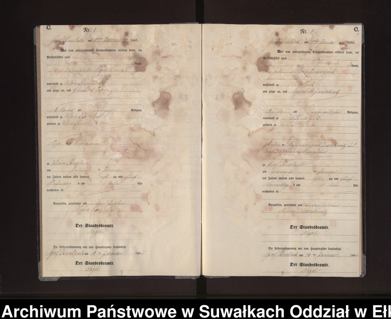 image.from.unit.number "Sterbe-Neben-Register des Preussischen Standes-Amtes Gross Stüerlack Kreis Loetzen"