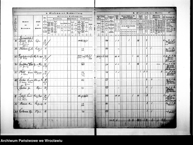 image.from.unit.number "Klassensteuerrolle nebst Eikommens - Nachweisung"