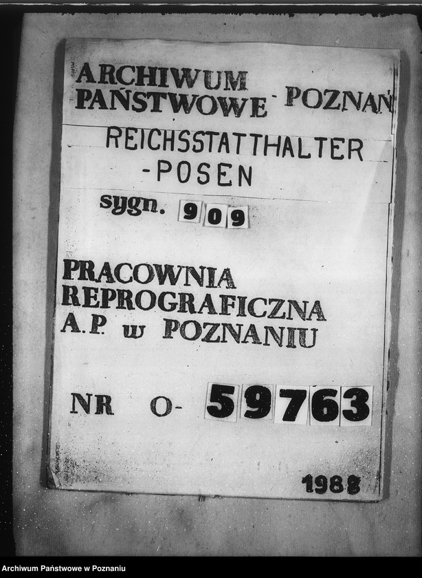 Obraz 1 z jednostki "Verordnung über die Rechtsverhältnisse der Schutzangehörigen und staatenlosen unehelichen Kinder polnischen Volkstums"