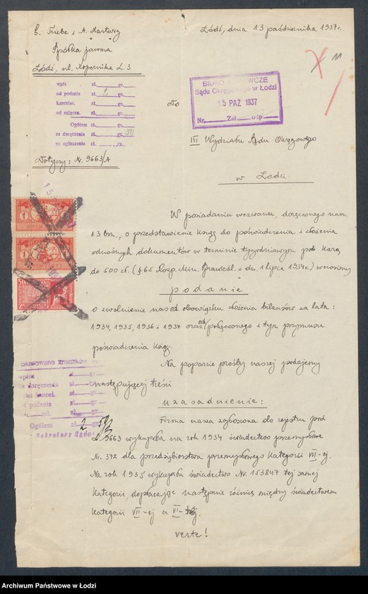 Obraz 13 z jednostki "G.Triebe i A.Hartwig- fabryka tasiem bawełnianych"