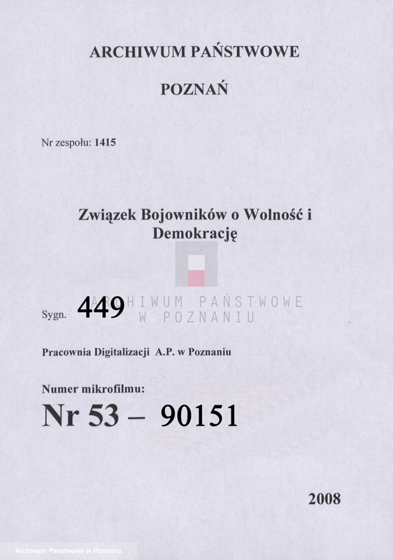 Obraz 1 z jednostki "Życiorysy powstańców wielkopolskich: M - tom Vl /Miałkas Wawrzyn - Mielcarek Władysław/."