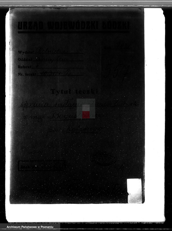 Obraz 4 z jednostki "Sprawa wyłączenia obszarów leśnych z majątku Bogusławice powiatu kolskiego"