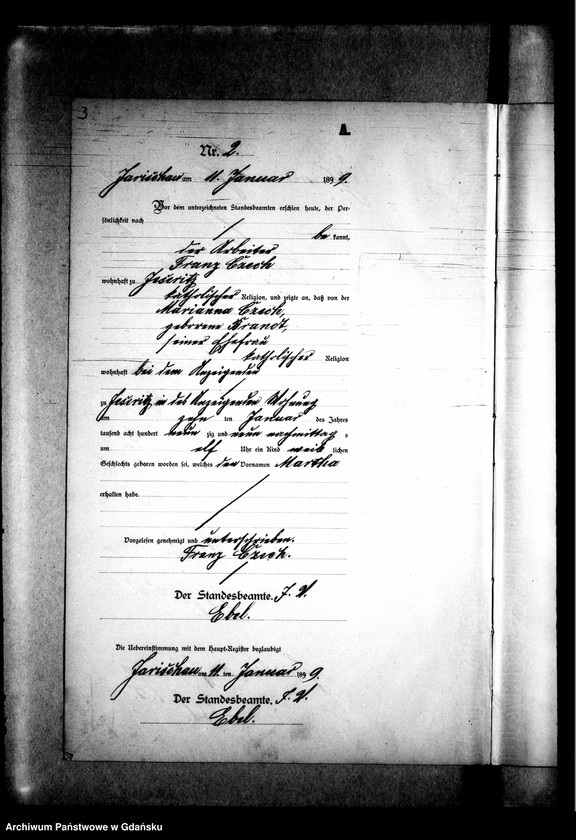 Obraz 7 z jednostki "Księga urodzeń"