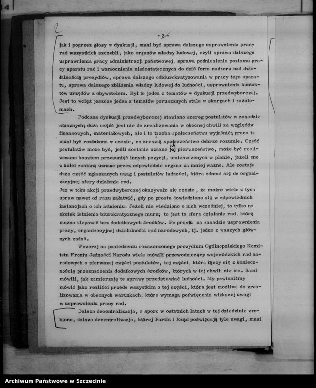 image.from.unit.number "Protokoły narady przewodniczących prezydiów Wojewódzkiej Rady Narodowej i powiatowych rad narodowych w dniach 30 i 31 maja 1961 r."