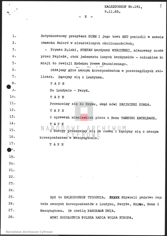 image.from.unit.number "Skrypty audycji z dnia 09.11.1963"