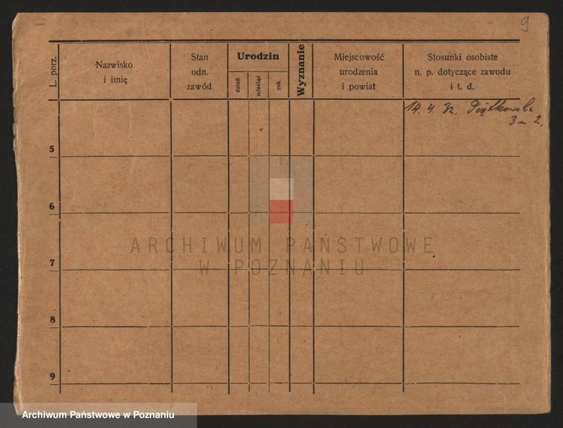 Obraz 11 z jednostki "Dzikowski - Dzyskowska"