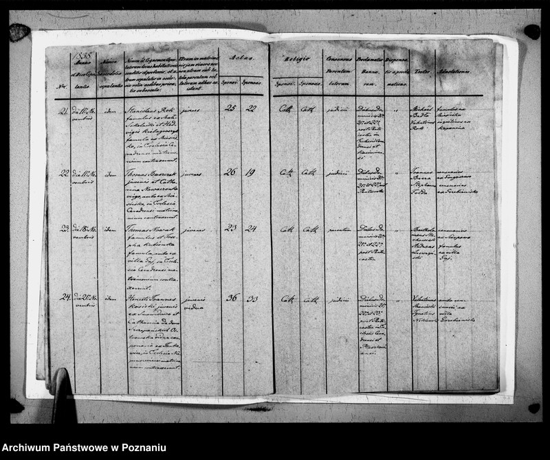 Obraz 10 z jednostki "Liber baptisatorum, copulatorum, mortuorum"