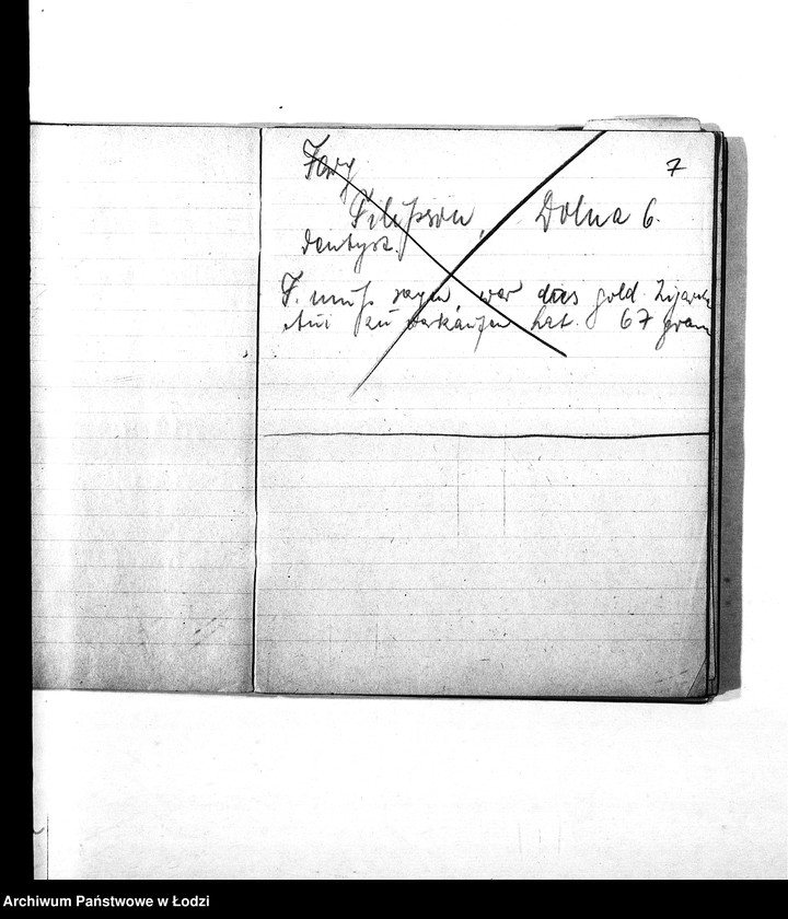 Obraz 10 z jednostki "Verstecktes Judengut [Nazwiska i adresy Żydów ukrywających dewizy, kosztowności, futra i inne]"