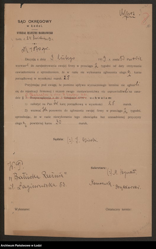 Obraz 12 z jednostki "Czajkowski, Makiewicz, Zibert i S-ka- rzeźnia"